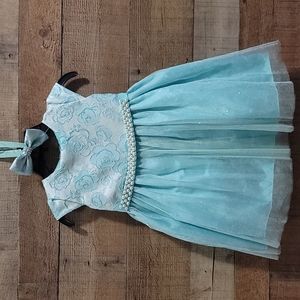 Girls large (toddler) teal dress